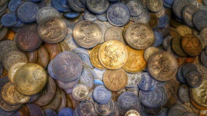 money, coins, zloty